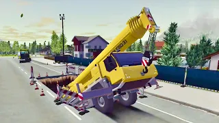 Construction Simulator 3 - #43 Become a Master Road Fixer: Repair Potholes - Gameplay