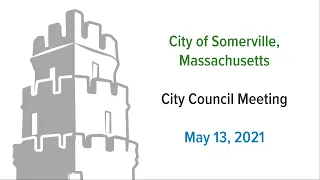 City Council Meeting - May 13, 2021