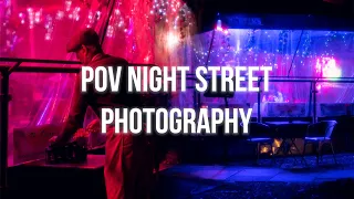 Cinematic Night Street Photography | Fujifilm X-T4