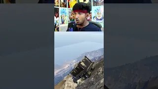 JUMP from Mountain in TRUCK 🔥 GTA 5 Tamil #shorts #sharp