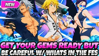 *F2P PLAYERS, BE READY & BE CAREFUL* WHAT NEEDS YOUR GEMS IN THE NEW YEAR FESTIVAL (7DS Grand Cross)