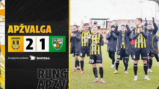 TOPsport A lyga (4 turas): FA „Šiauliai“ 2:1 FK „Kauno Žalgiris“ (Rungtynių apžvalga)