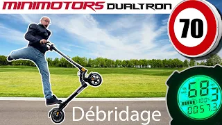 debridage trottinette electrique dualtron mini de minimotor nouveau model