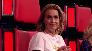 Anouk heeft het moeilijk bij The Voice Kids