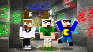 Minecraft MAS o MUNDO TODO é CAVERNA! ☠