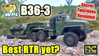 It's big. SO WHAT! Is it good?? - NEW WPL B36-3 Transporter Review, Test, & LOTS MORE