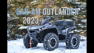 2023 Can-am Outlander 1000r  - first test drive