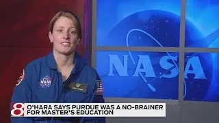 Purdue grad talks about being selected as NASA astronout candidate