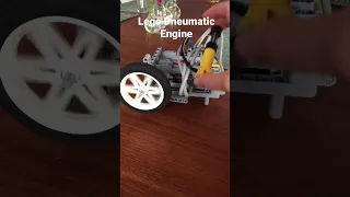 Simple pneumatic engine made out of LEGO Technic bricks.