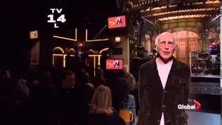 Larry David pronouncing Ariana Grande