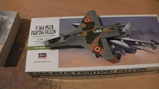 The cons of using a different kit to 'repair' my Revell F-16.