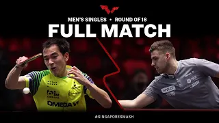 FULL MATCH | Hugo CALDERANO vs Darko JORGIC | MS R16 | #SingaporeSmash 2023