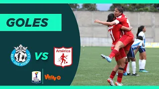 Real Santander vs América (1-5) | Liga Femenina BetPlay Dimayor 2022 -1|  Fecha -16