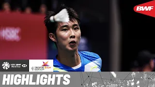 Anders Antonsen rivals home hero Loh Kean Yew in a tense encounter