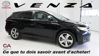 Toyota Venza V6 AWD d'occasion: ce que vous devez savoir avant d'acheter usagé!