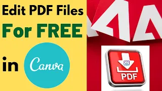 Can You Edit a PDF? Yes, Edit PDF Files For Free in Canva 2021!
