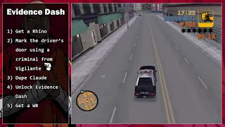 GTA III. Evidence Dash in 3 seconds