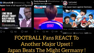 FIFA World Cup 2022 - Germany vs Japan - Football Fans React To  Japan beaten Germany 2 - 1