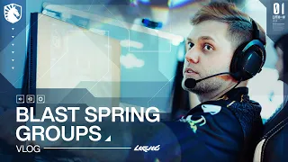 First CS:GO LAN with the new team! | BLAST Spring Vlog