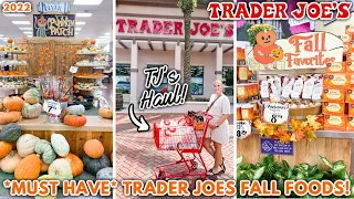 TRADER JOE'S FALL *MUST HAVES* + Trader Joes Haul! | Fall Foods w/ Pumpkin Muffins, Breads + MORE!