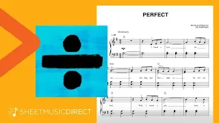 Perfect Sheet Music - Ed Sheeran - Easy Piano