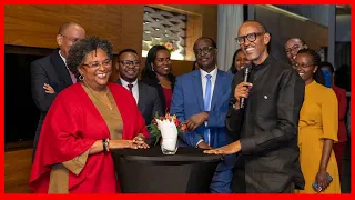 Reception in honour of Prime Minister Mia Mottley | Remarks by President Kagame