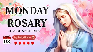 THE ROSARY TODAY❣️JOYFUL  MYSTERIES❣️OCTOBER 02, 2023 HOLY ROSARY MONDAY | PRAYER CAN WORK MIRACLES