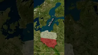Poland Has The WORST Geography...🔥 #shorts #geography #maps #poland