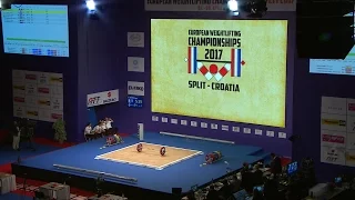 2017 Senior European Weightlifting Championships Men 94 kg B