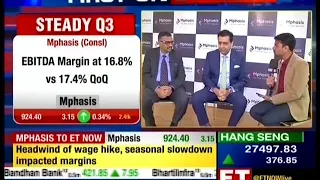 ET Now Earnings - Mr. Nitin Rakesh & V Suryanarayanan, Mphasis - FY19 Q3 Earnings