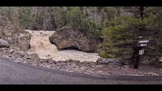 Yellowstone Evacuation – Worst Flooding, greater than a 1 in 500 year event - June 13, 2022