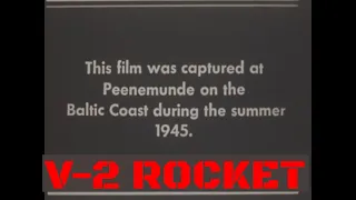 CAPTURED GERMAN V-2 ROCKET FILM FOOTAGE WORLD WAR II 90140