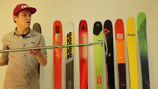 What Ski Should I Buy?  Comparing 2018 Men's Freeride Skis