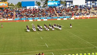 Fiji Police Band entertainment before the match
