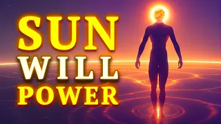 SUN Energy Source 126.22 Hz + 528Hz Solar Plexus Chakra Music for Will Power Manifestation