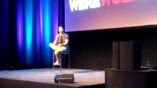 Question to Tyler Hoechlin at the Werewolf Con