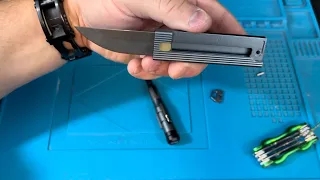 Taking Apart a Cheap Gravity Knife