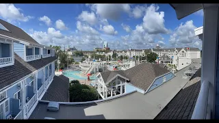 Disney's Beach Club Resort Waterview Club Level  Room Tour 2023