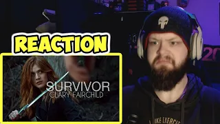 Clary Fairchild | Survivor (REACTION!!!)