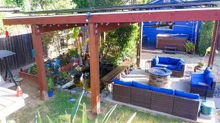 Solar Pergola, Freestanding solar patio, Solar patio