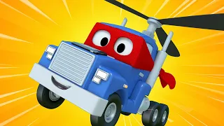 Carl der Super Truck - Der Drohnen-Lastwagen - Autopolis 🚒 Lastwagen Zeichentrickfilme für Kinder