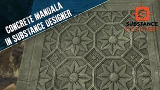 Creating a Concrete Mandala in Substance Designer
