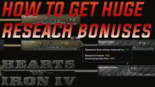 Hearts of Iron IV Officer School 13 - How to get Huge & Easy Equipment Research Bonuses