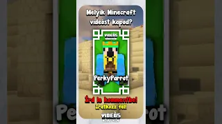 Ki a kedvenc Minecraft videósod? Írd le komiba! 😉