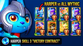 Harper VS ALL Mythic players | Harper skill 3 | Magic Chess - Mobile Legends: Bang Bang