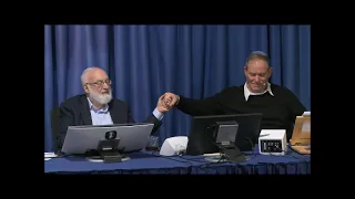 World Kabbalah Convention/2023_Michael Laitman&Oren Levi sing a Prayer  songs