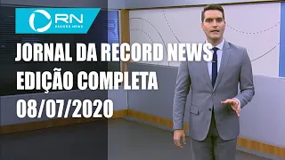 Jornal da Record News - 08/07/2020