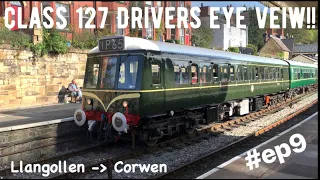 Railcar Restorers on the road Ep9, Class 127 cab view of the Llangollen railway!!
