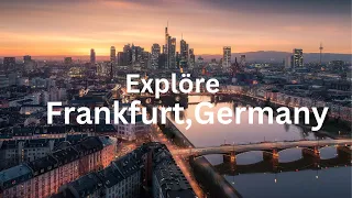 European Financial District | Frankfurt | Germany | 4k Ultra HD