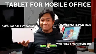 The Mobile Office War – Huawei MatePad 10.4 vs Samsung Galaxy Tab A8